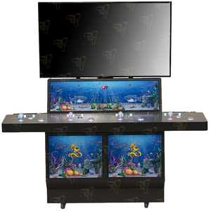 Kwaliteit Gegarandeerd 4 Zitplaatsen 55 Inch 42 "Usa Arcade <span class=keywords><strong>Game</strong></span> Room Amusement Machine Jacht Tafel V Power Online Fish <span class=keywords><strong>Game</strong></span> - Product Image 6