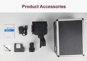 Tragbares Verfalls datum Barcode Qr Glasflaschen druckmaschine Hand-Tinten strahl drucker Druck codier maschine