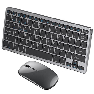 OEM Nuevo Mini para Bluetooth Teclado Ratón BT3.0 BT5.0 78 Teclas Ergonómico Oficina PC Inalámbrico Recargable Teclado Ratón Combo - Product Image 2