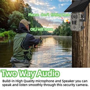 4MP 2K Camouflage 4G telecamera solare PIR sensore di rilevamento del movimento Wireless 4G telecamera caccia solare - Product Image 6
