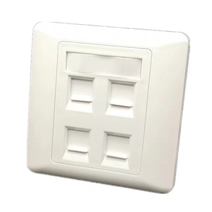 86 tipo 1/2/4 porte presa per Computer pannello interfaccia cavo presa RJ45 modulo di rete piastra a muro informazioni frontalino del Computer - Product Image 4