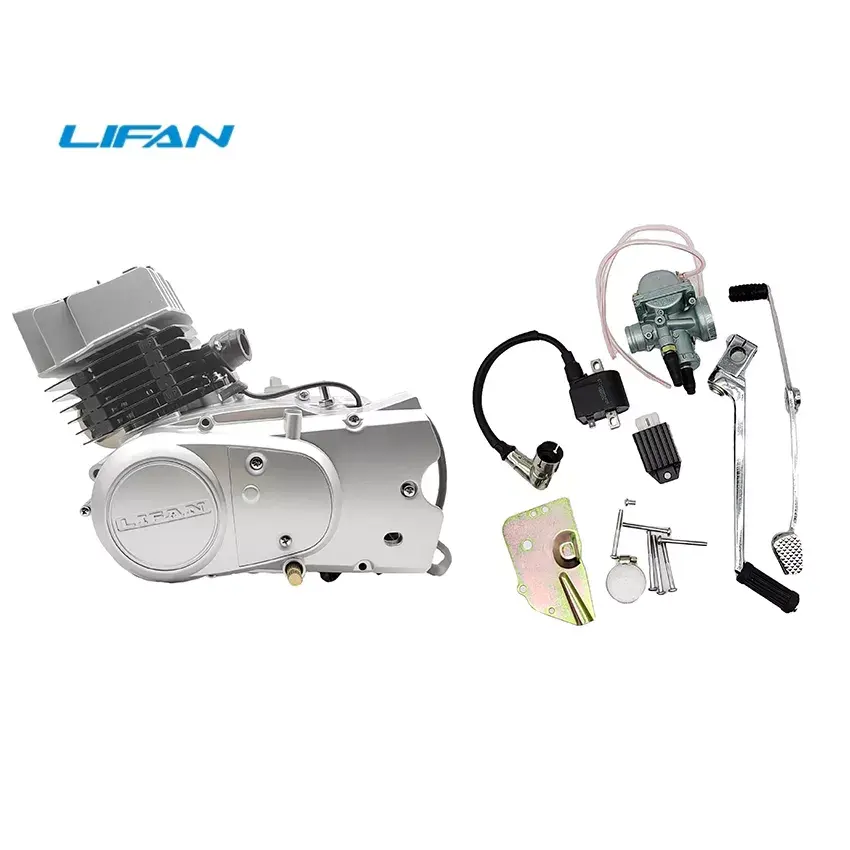 Lifan-montaje de motor de motocicleta AX100, equipo de refrigeración de aire de 2 tiempos, 100cc, suministro de piezas de vehículos todoterreno para honda suzuki, OEM