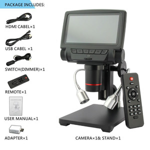 ADSM301 5英寸显示屏遥控长物距数码显微镜现货 - Product Image 3