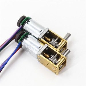 High Quality Small Size 12mm N10 N20 N30 Brush DC 3v 3.7v 6v <strong>12v</strong> 24v Worm Drive Gear Reduction Motor with <strong>Encoder</strong> 3ppr - Product Image 5