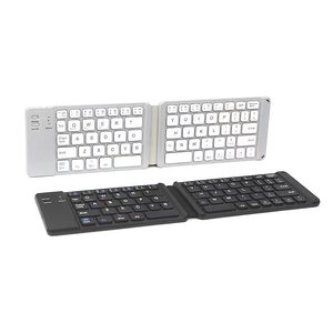 Teclado inalámbrico con interruptor, teclado inalámbrico recargable, teclado inalámbrico plegable sin ratón - Product Image 1
