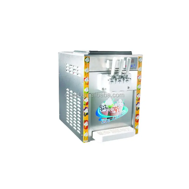 Small table top commercial soft serve ice cream machine for sale