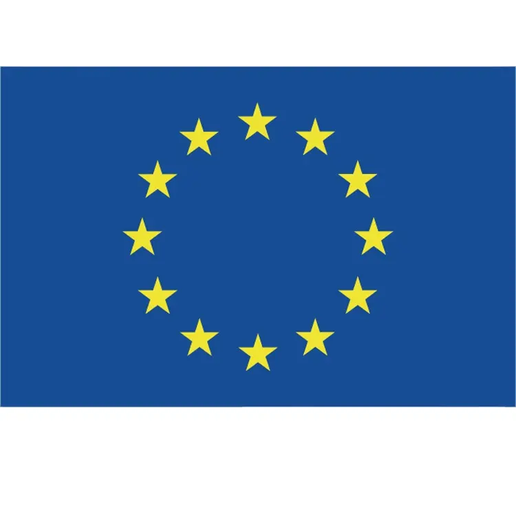 Lagerbestand verblassfest 3 × 5 Fuß Europäische Union EU-Nationalflaggen mit zwei Größen