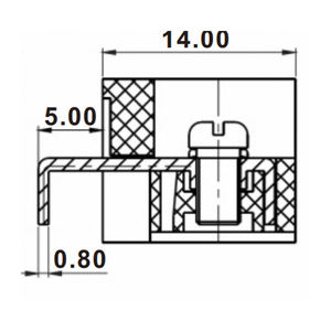 6.35Mm 15a 300V Connectoren Schroeven Met Captive Plaat Terminal Blokken Barrière Blokken - Product Image 3
