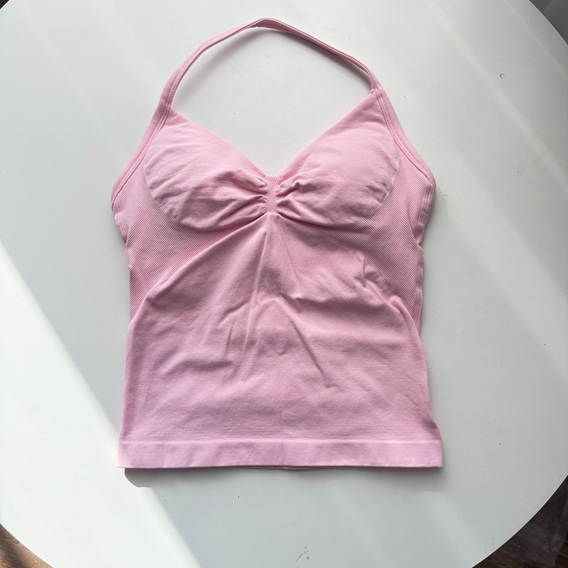 Gilet rosa chiaro