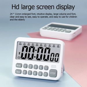 Set rapido grande Timer a vibrazione silenziosa per bambini promemoria di apprendimento Timer di cottura da cucina - Product Image 4