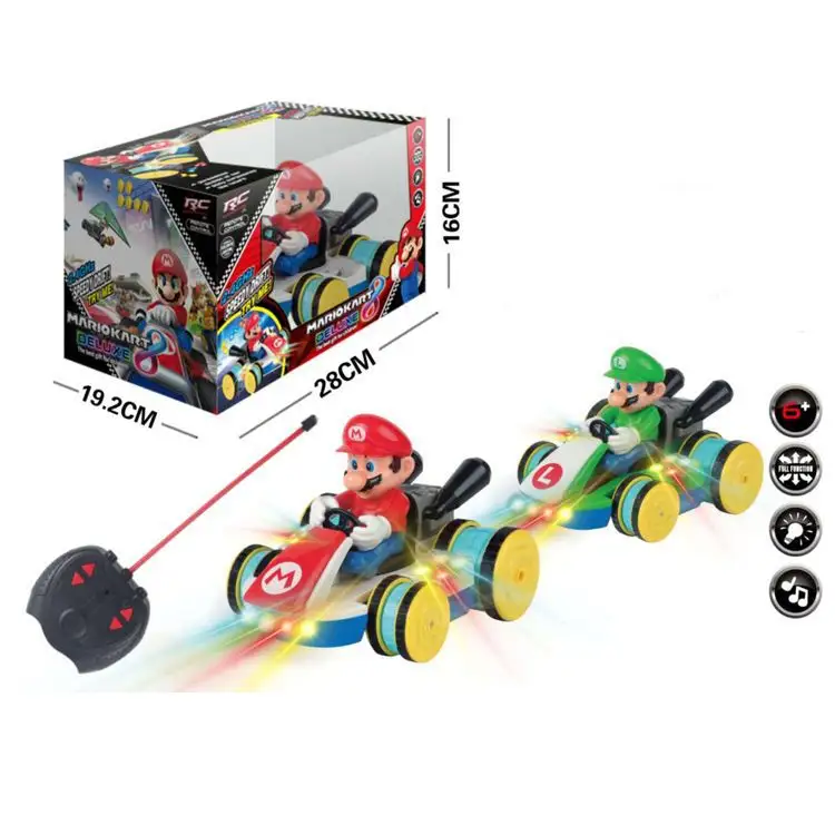 Prodotti caldi OEM per regalo Luigi Nintendo Toys RC car Super Mario Mario Figure