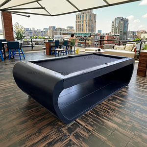 Factory Custom Luxury Billiards <strong>Table</strong> <strong>Function</strong> <strong>Multi</strong> <strong>Game</strong> 8ft 9ft Pool <strong>Table</strong> Oak Modern Dinning and Tennis Top for Modern Home - Product Image 4