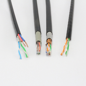 Precio de fábrica al por mayor Conector de red Internet al aire libre UTP STP FTP Cat6e Cat6 Cat 6 Cable - Product Image 4