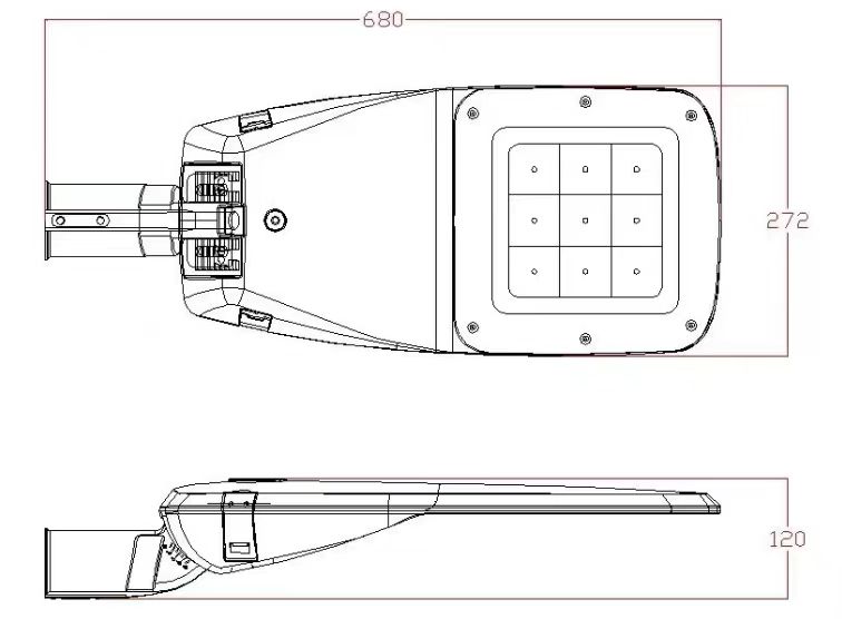 680*272*120 MM
