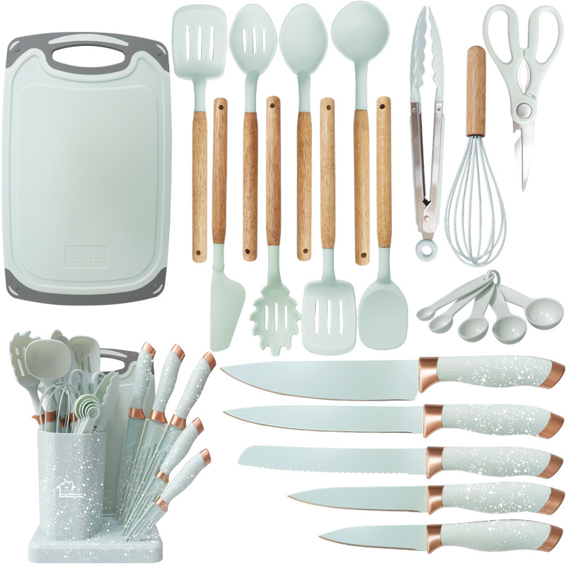 #11-19pcs set-light green