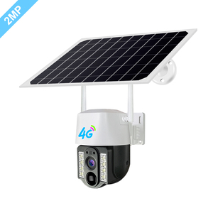 QEARIM-cámara de seguridad ip de baja potencia para exteriores, videocámara inalámbrica de energía solar, PIR, 3g, 4G, tarjeta sim, sensor de movimiento, ip, solar, V380 - Product Image 3