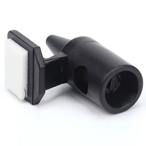 2 cái màu đen nâng cấp phổ Hươu còi ABS Chất liệu cửa sổ gắn tự động an toàn cảnh báo bên ngoài phụ kiện động vật hoang dã Sonic - Product Image 1