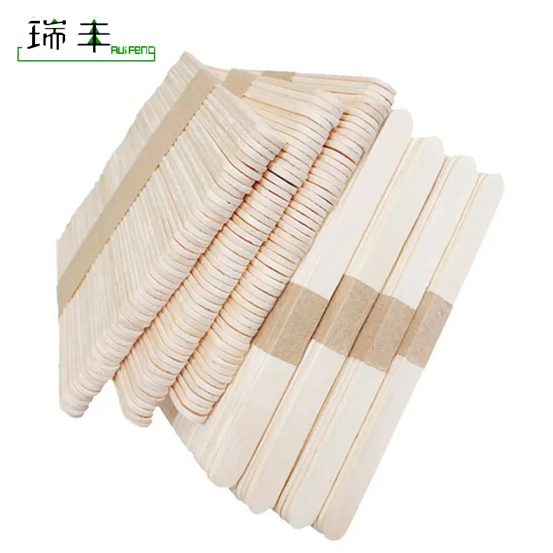 Wholesale China Market ice cream sticks popsticks craft wooden ice cream sticks