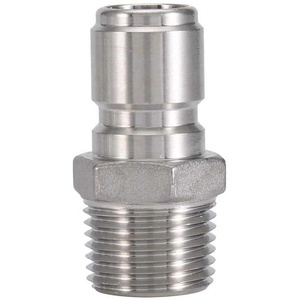 Stainless Steel <strong>1</strong>/<strong>2</strong>&quot; Quick Coupling Beer Quick Coupling Quick Disconnect Connection Kit - Product Image 3