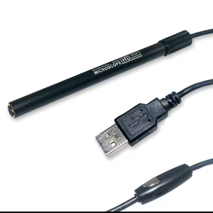 Eyebre 600x数码显微镜带光定制实验室学生笔显微镜的通用串行总线硬币显微镜 - Product Image 2