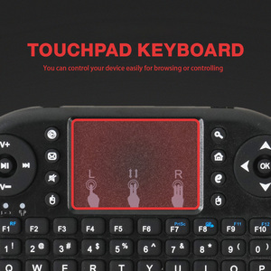 Venta caliente I8 Mini teclado inalámbrico 2,4G Touchpad teclado de mano para PC Android TV Box