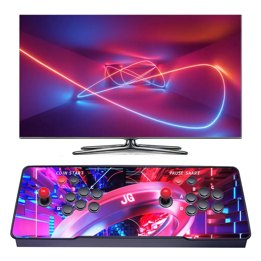 3D 2 người chơi Pandora e-thể thao hộp 18S Pro Retro Arcade giao diện điều khiển trò chơi video Pandora E-Sport hộp