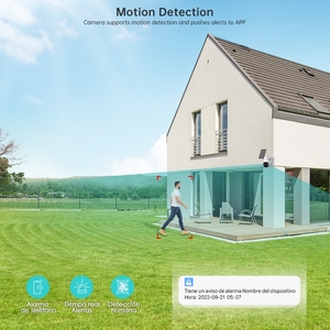 Noston Solar Surveil Smart Camera CCTV Remote Control 3MP Night Vision Human Motion Detection Two-way Audio IR Intercom Monitor - Product Image 3