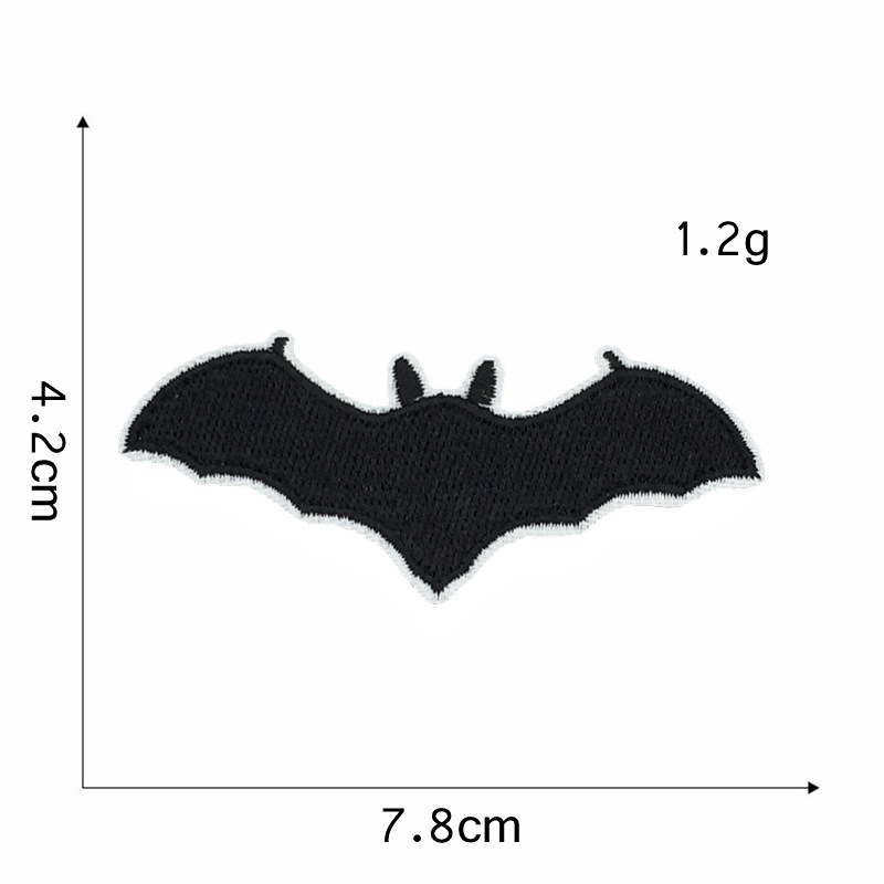 Bat cloth sticker 4#