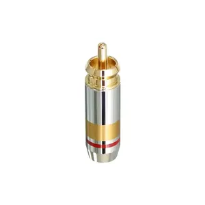 Conector RCA macho, conector RCA hembra, conector adaptador de Cable de Audio y vídeo, conectores de Cable amplificador de altavoz - Product Image 5