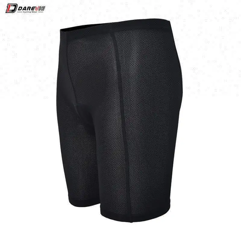 Darevie Sublimation individuelle Mtb Kurze Unterwäsche schwarz Herren leichte Radshorts