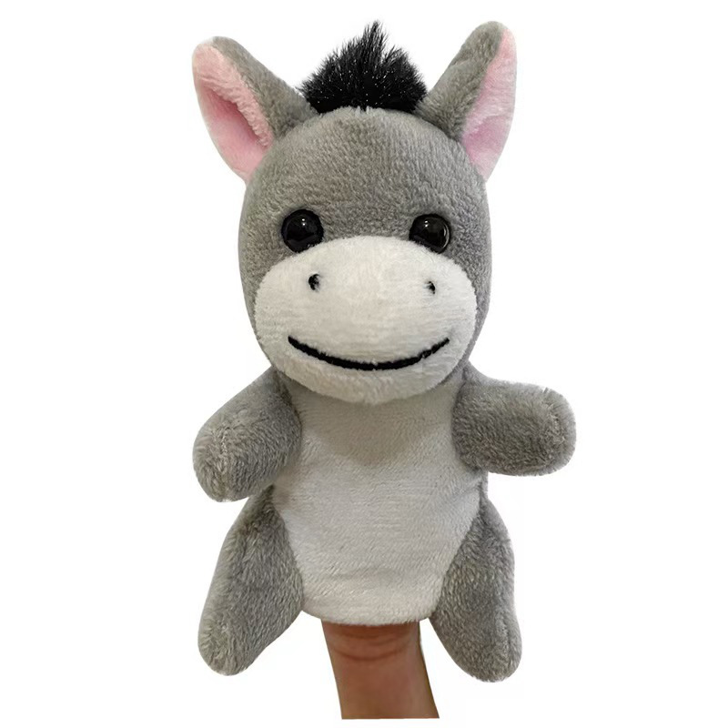 Donkey-little finger puppet 9cm
