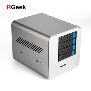 RGeek Custom DIY OEM NAS04B Industrial Mini PC Nas 4 Bay 3.5 "HDD Cloud Storage Server J1900 NAS - Product Image 6