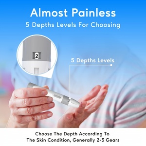 Dispositif médical sur appel <span class=keywords><strong>Plus</strong></span> Glucomètre Kit de surveillance de la glycémie avec bandelettes de <span class=keywords><strong>test</strong></span> - Product Image 5