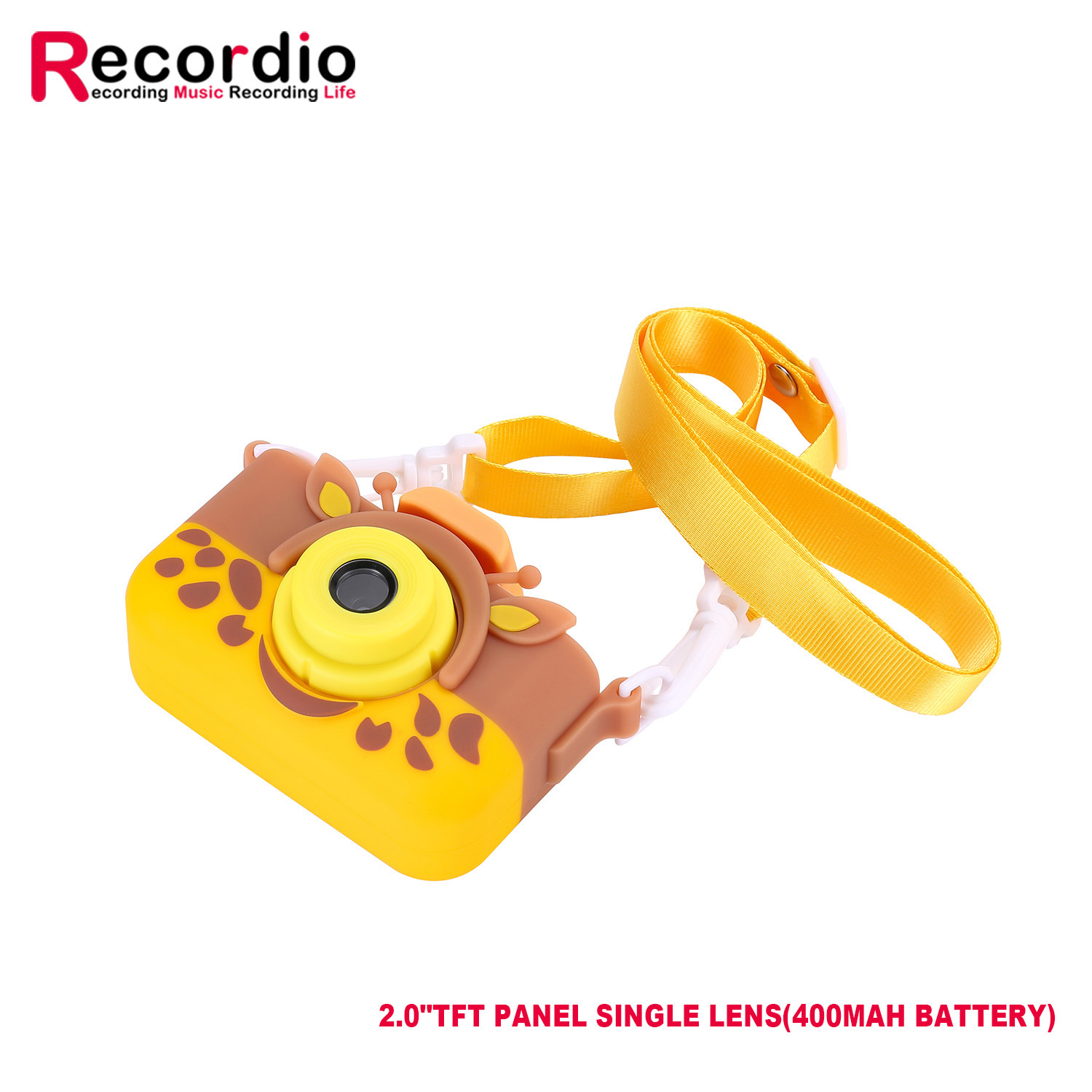 Yellow 2.0"TFT PANEL SINGLE LENS(400MAH BATTERY)