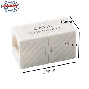 女性对女性RJ45 8P8C梯形插孔CAT6 UTP直列耦合器 - Product Image 4