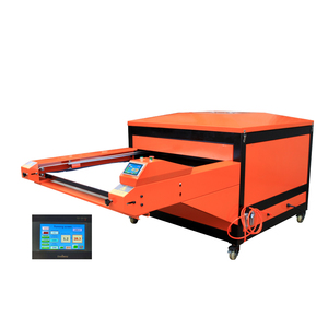 Otomatik büyük boy süblimasyon baskı çift istasyon bir tarafı kullanımı ısı pres transferi makinesi 100*120 - Product Image 1