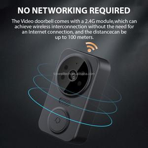 Timbre inteligente con pantalla IPS de 4,3 pulgadas, intercomunicador bidireccional, visión nocturna infrarroja, monitoreo remoto, sistema de seguridad, vídeo Wifi - Product Image 3