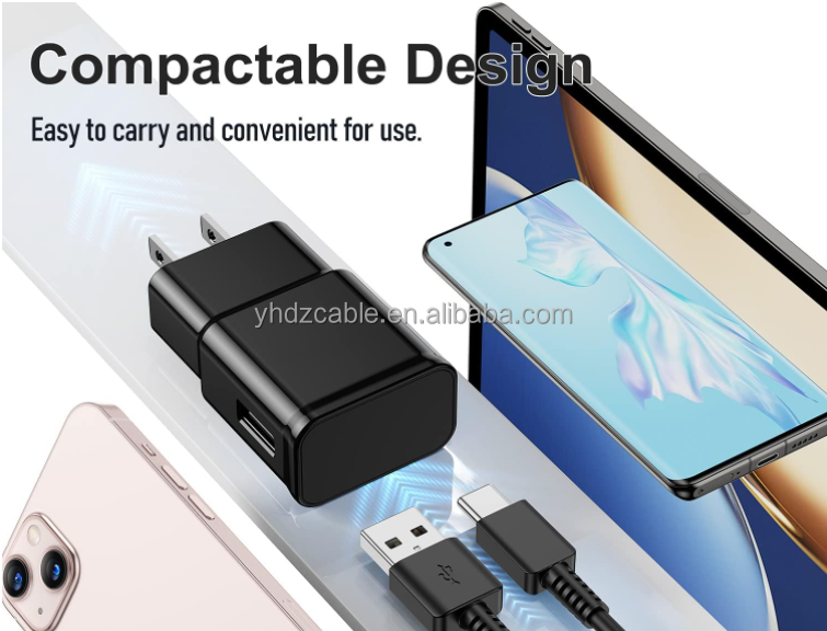Black 15W USB charger