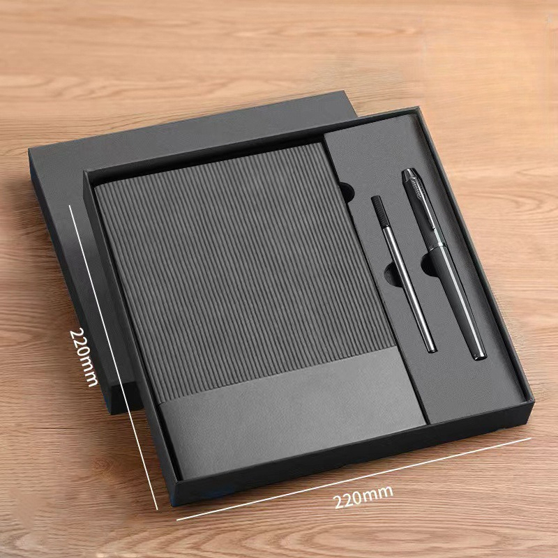 Personalized gray gift box