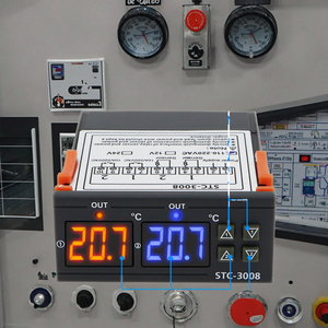 Dual Digital Incubator Thermostat <strong>Temperature</strong> <strong>Controller</strong> <strong>Two</strong> Relay <strong>Output</strong> Thermoregulator 10A Heating Cooling STC-3008 - Product Image 1