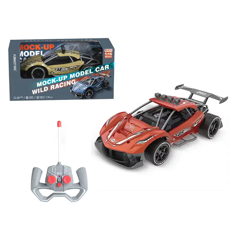 Tempo Toys-coche eléctrico de alta calidad para niños y adultos, coche de carreras de alta velocidad con Control remoto, 1:16