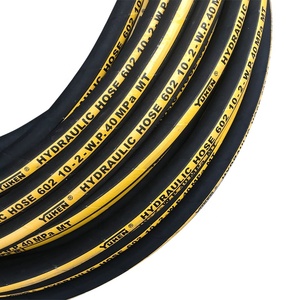 YUKEN 602 סין הטוב ביותר באיכות הידראולי צינור שני חוט ברייד צינור SAE <span class=keywords><strong>100</strong></span> R2AT
