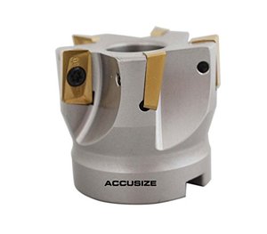Endüstriyel araçlar 2 "X 3/4" 90 ° kare omuz APKT1604 karbür uçlar ile indeksli yüz değirmeni yüklü nikel kaplama gövde