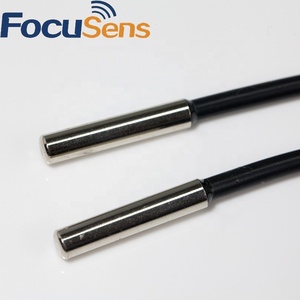 Sensor de temperatura DS18B20 personalizable con conector RJ45, adecuado para sistemas de control industrial - Product Image 4