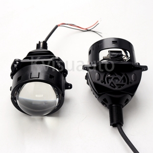 CQL KVISUAUTO R8 R8S 60 w 65 w 2.5 inç 3 inç aozoom mavi lens bi led projektör lens araba için - Product Image 4