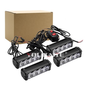 12V 7รูปแบบแฟลชเตือนฉุกเฉินกระจังหน้ารถกระพริบไฟแฟลช LED - Product Image 2