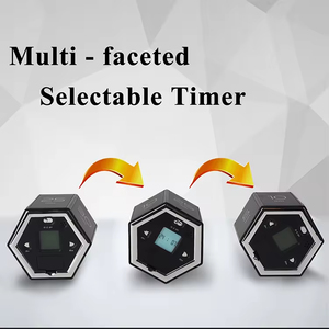 6 segmenti opzione conto alla rovescia magnetico conto alla rovescia Timer Volume regolabile per la cottura in classe cottura insegnamento da cucina timer da cucina - Product Image 3