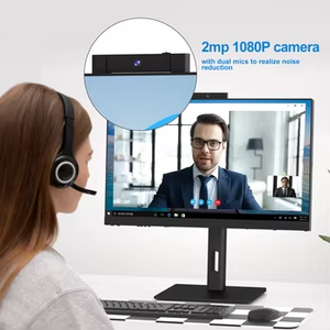 2025 Nuevo diseño Computadora todo en uno 24 pulgadas I3 I5 I7 Pc de oficina Sistema todo en uno Win 10/11 para hardware de computadora escolar
