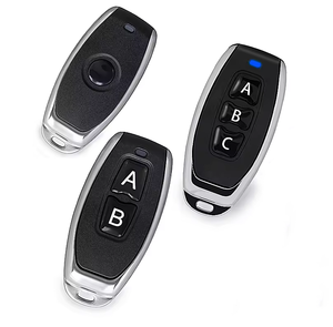 Universal 433Mhz RF Key Drahtlose automatische Garagentor-Fernbedienung mit rollendem und festem Code aus Metall - Product Image 3