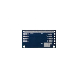 Taidacent DMX512 LED-Decoder PCB 512 DMX 1990 LED-Controller Lichtstreifen DC12-24V 3CH 5A Konstantes Spannungsantrieb-Strommodul